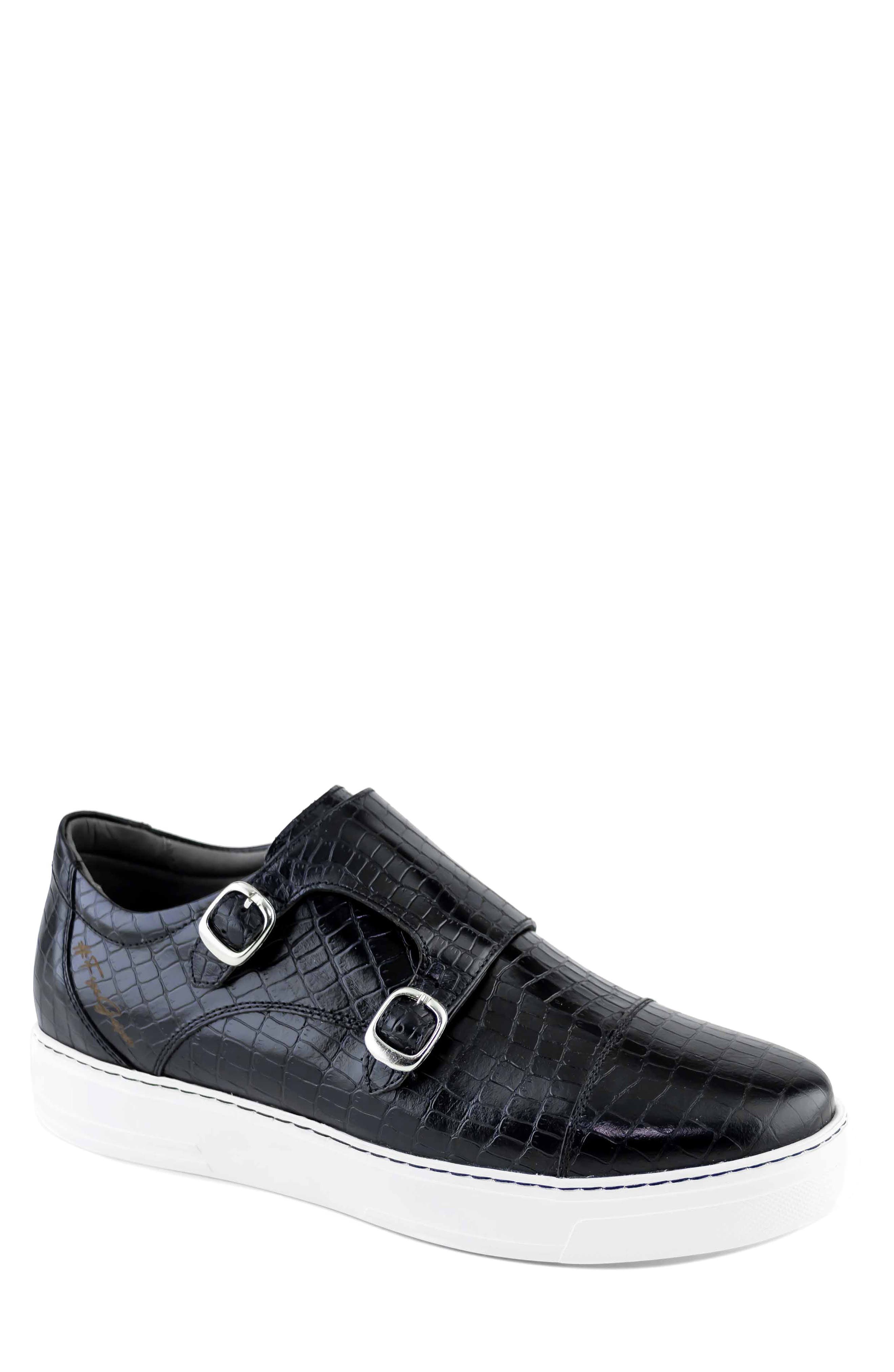 Gernie Monk Low Top Sneaker, Main, color, 