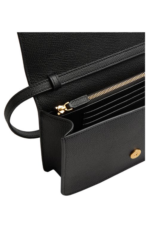 Valentino Garavani Valentinogaravani Vlogo Signature Shoulder Bag In Black