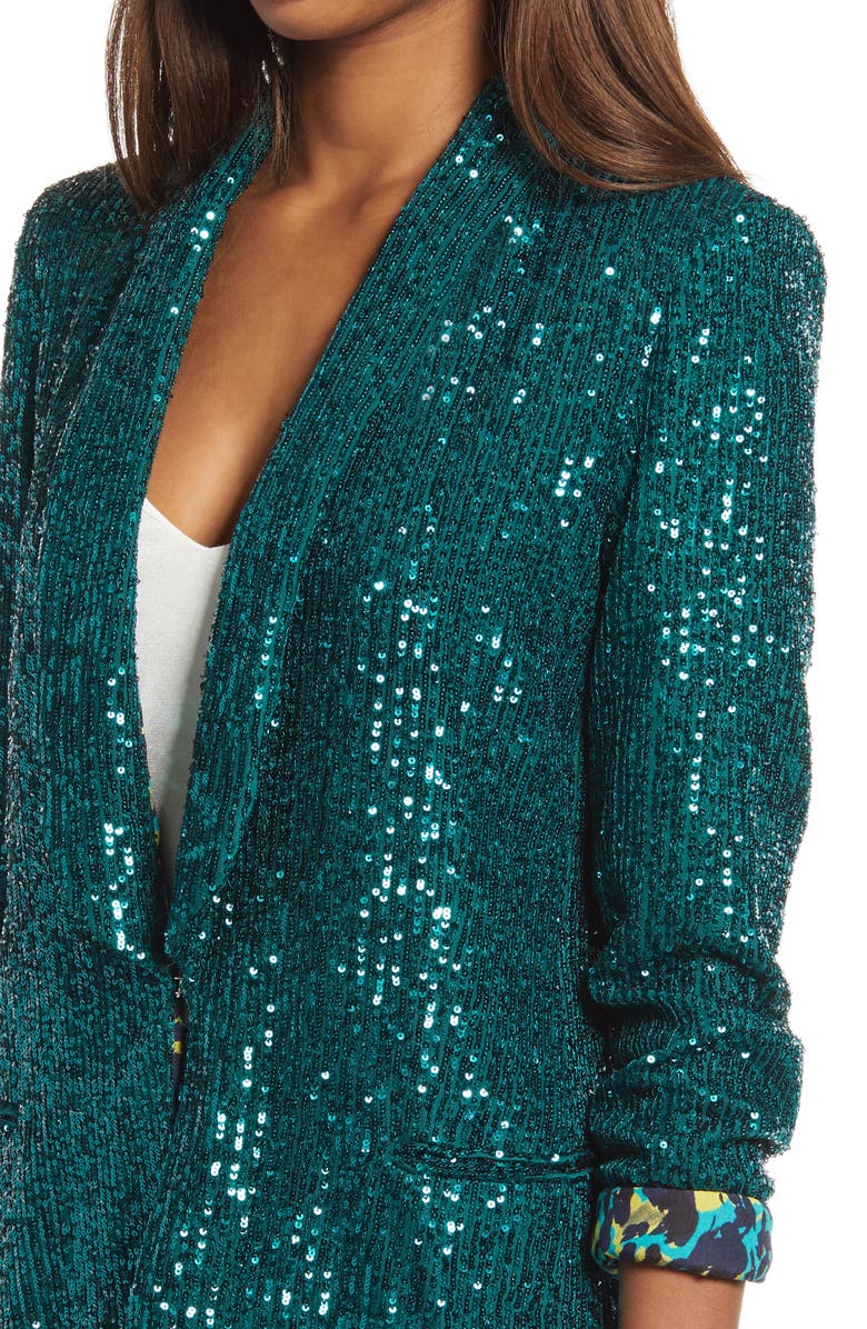 One33 Social Sequin Jacket, Alternate, color,