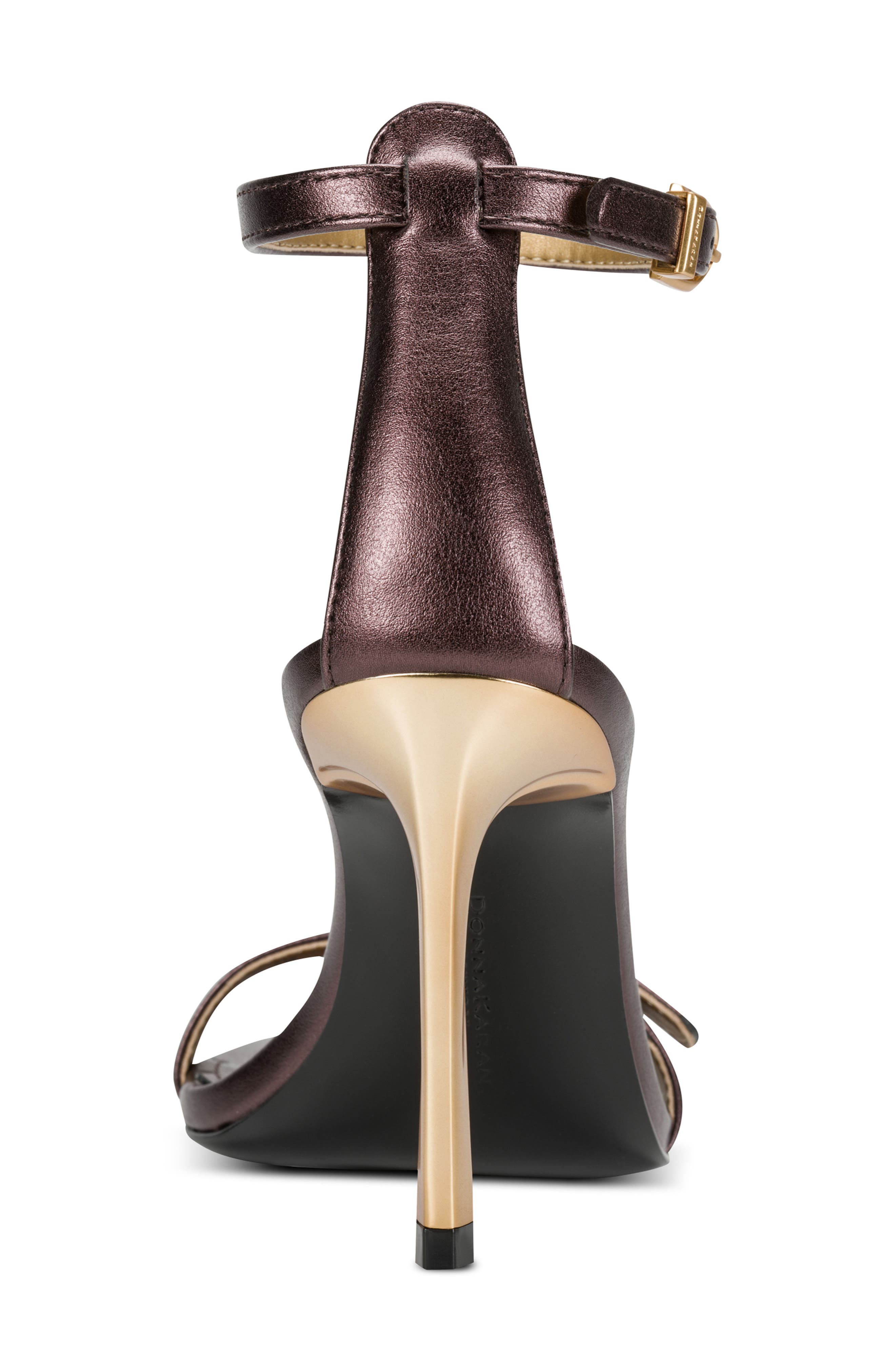 Pryce Metallic Ankle Strap Sandal, Alternate, color, DARK COPPER