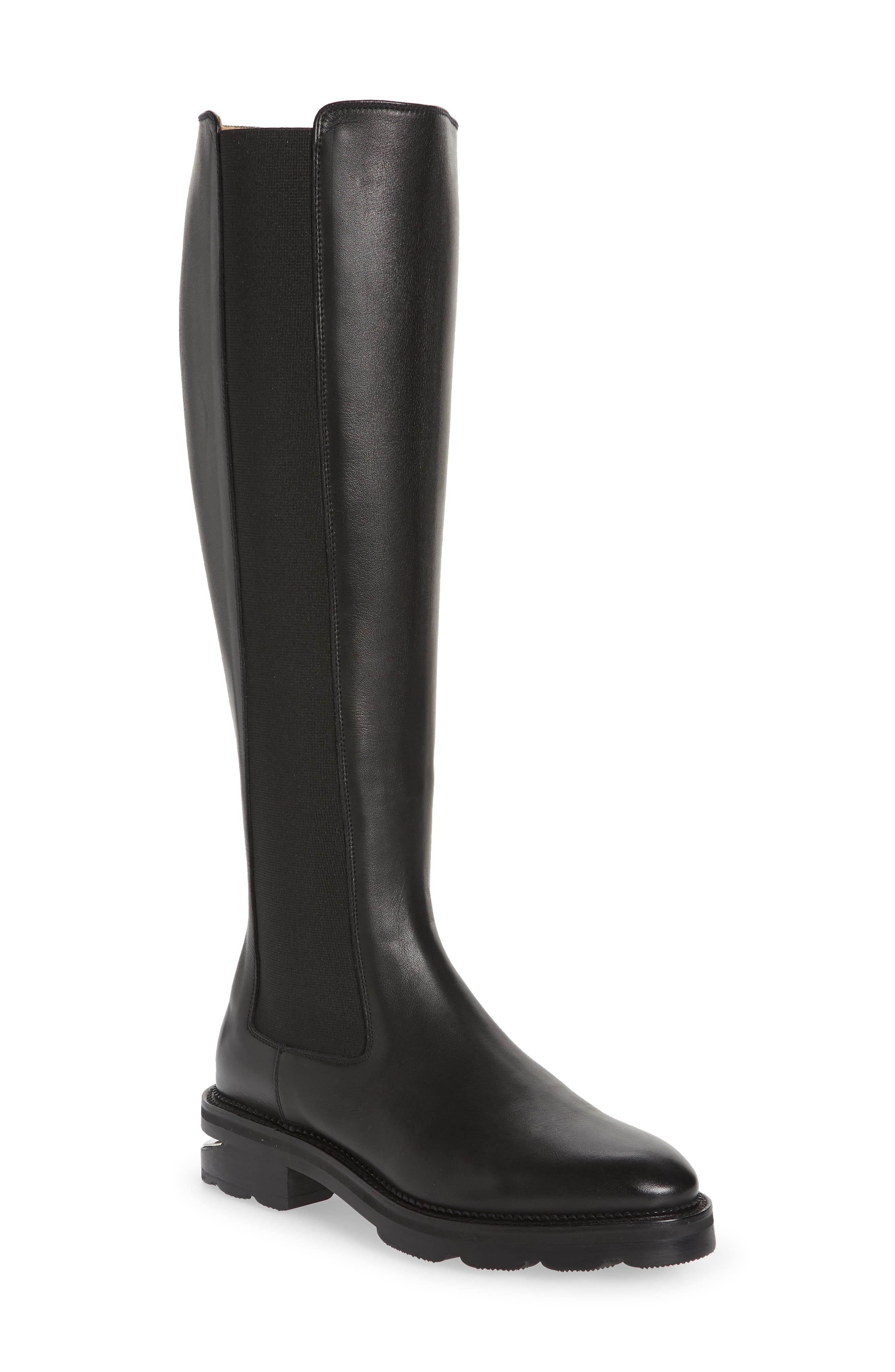 Alexander Wang Andy Chelsea Riding Boot, Main, color, Black