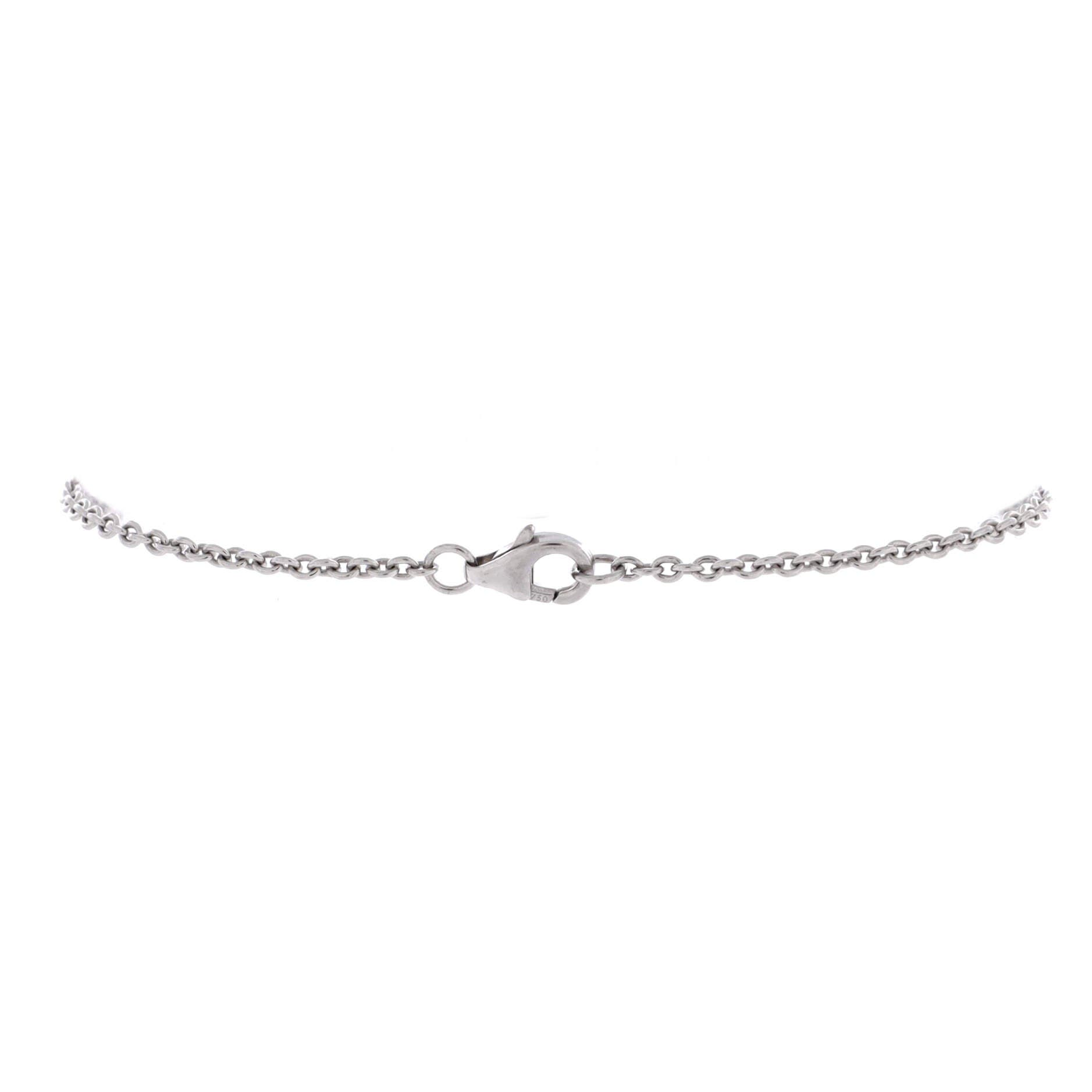 Love Interlocking Bracelet 18K White Gold, Alternate, color, Metallic Gold