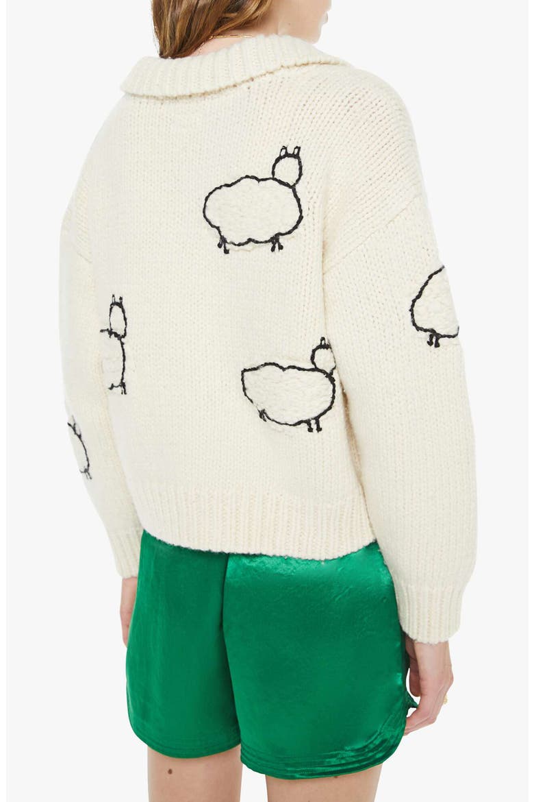 The Raquette Crop Cardigan, Alternate, color, WOOL PLUS THE GANG