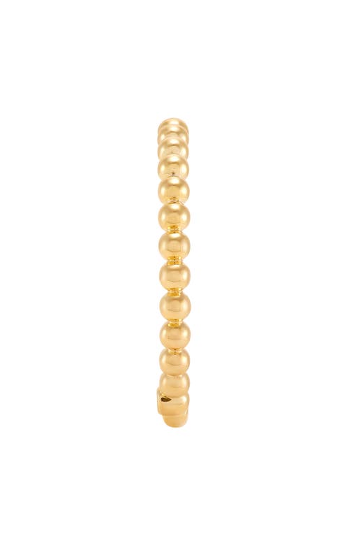Frankie & Zoe Beaded Band Ring In Gold