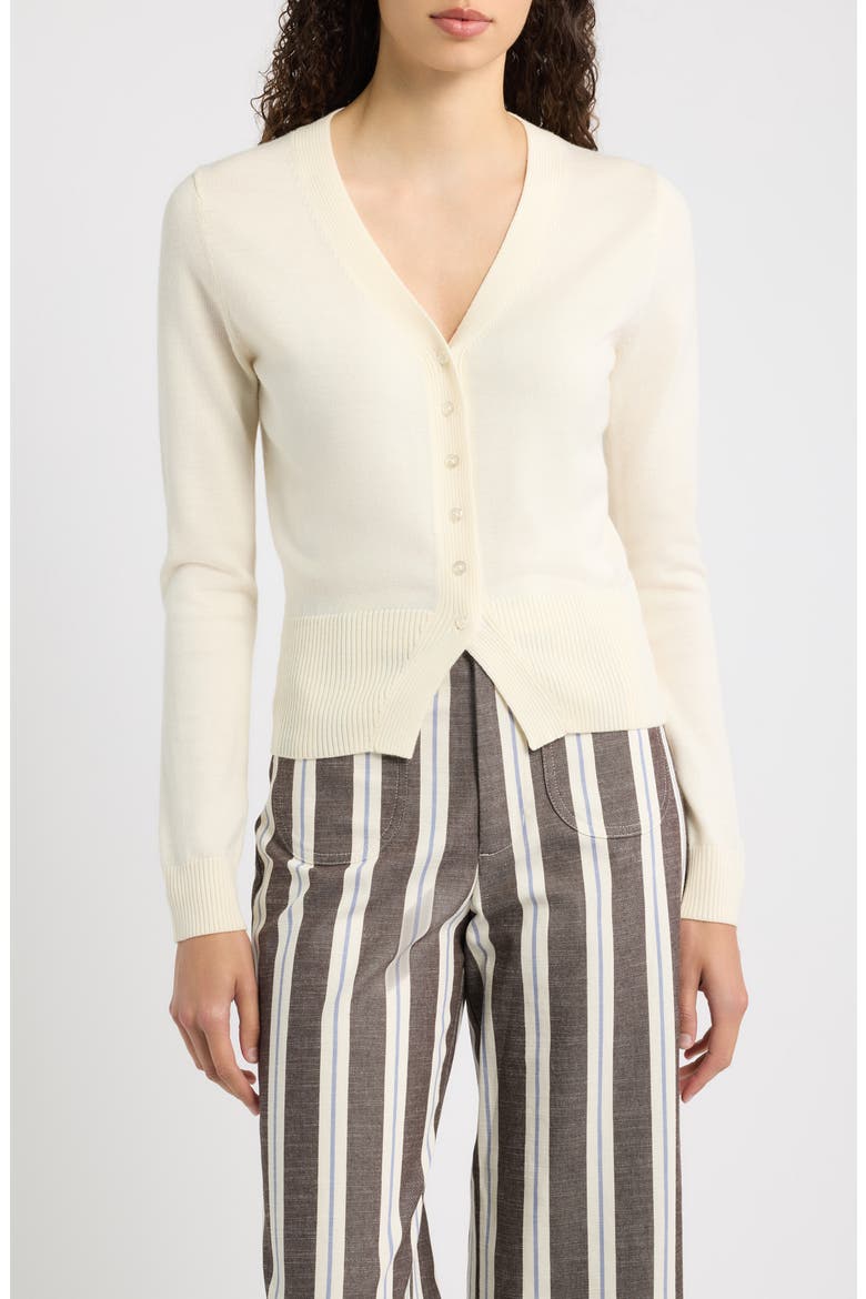 Amal Cardigan, Alternate, color, IVORY