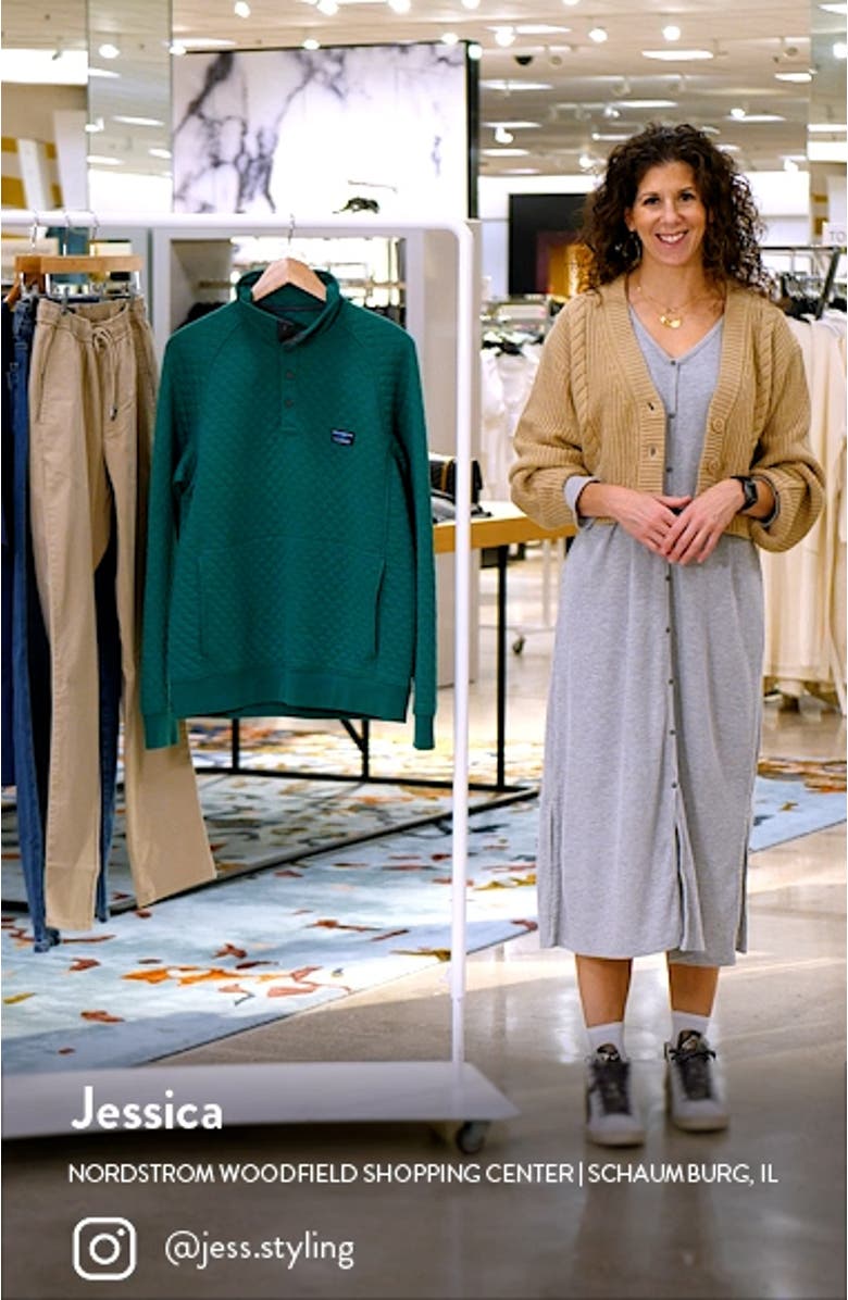 Quilted Sweatshirt, sales video thumbnail