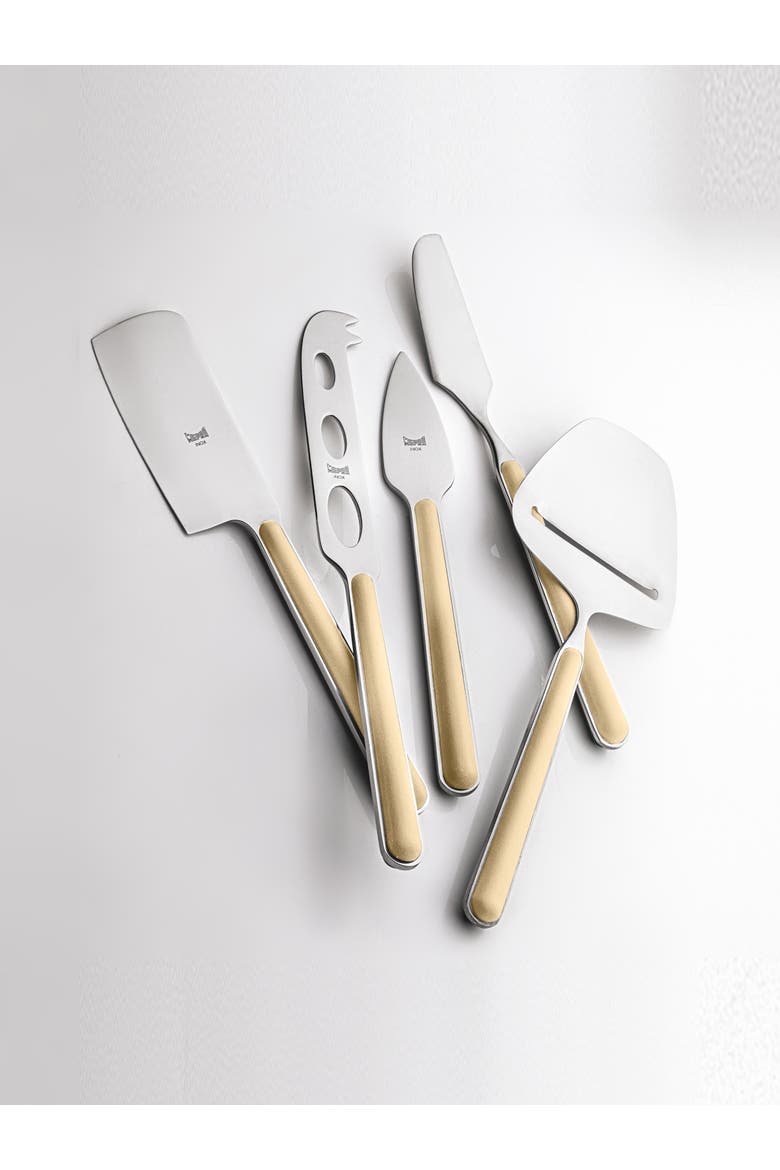 Fantasia Cheese Knives - 5 Pieces, Alternate, color, Sesame