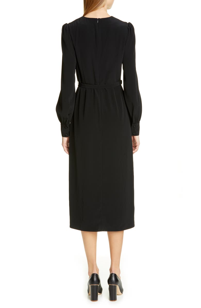 CO Essentials Pleated Panel Midi Dress, Alternate, color,