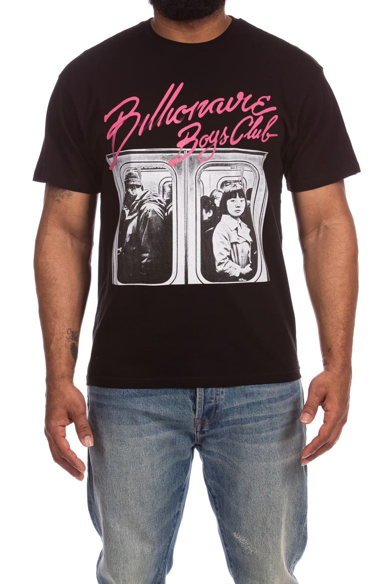 BB Strangers Cotton Graphic T-Shirt, Main, color, BLACK