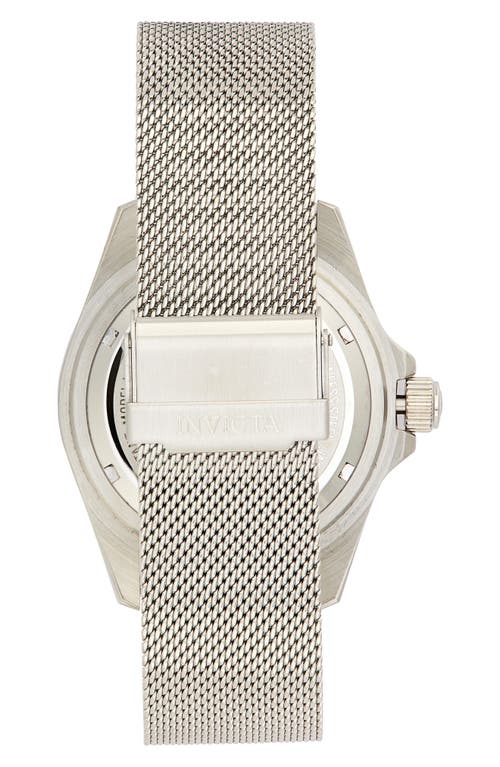 Invicta Pro Diver Auto Mesh Bracelet Watch, 43mm In Metallic