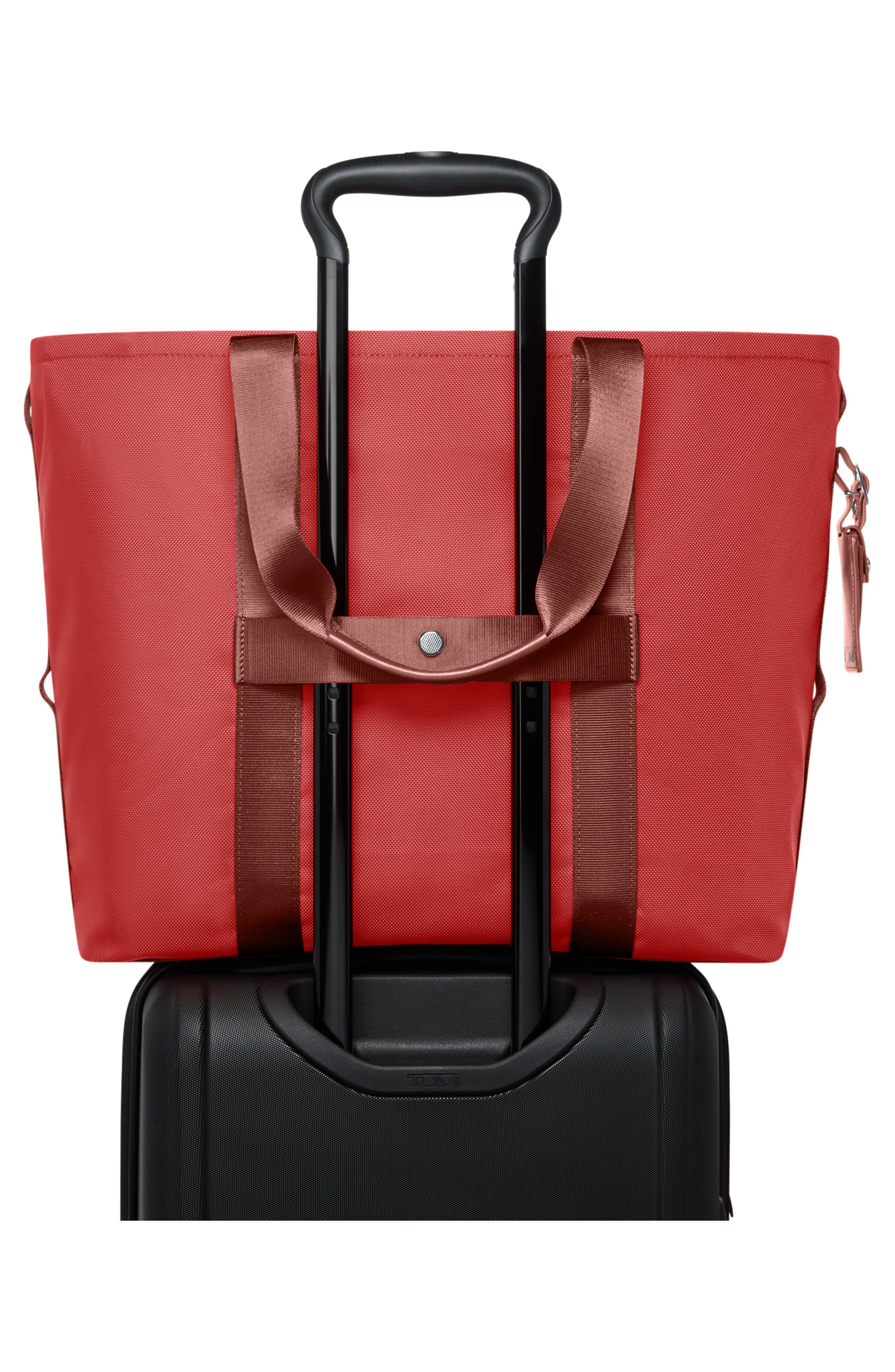 TUMI Essential Medium East/West Tote, Alternate, color, Tumi Red