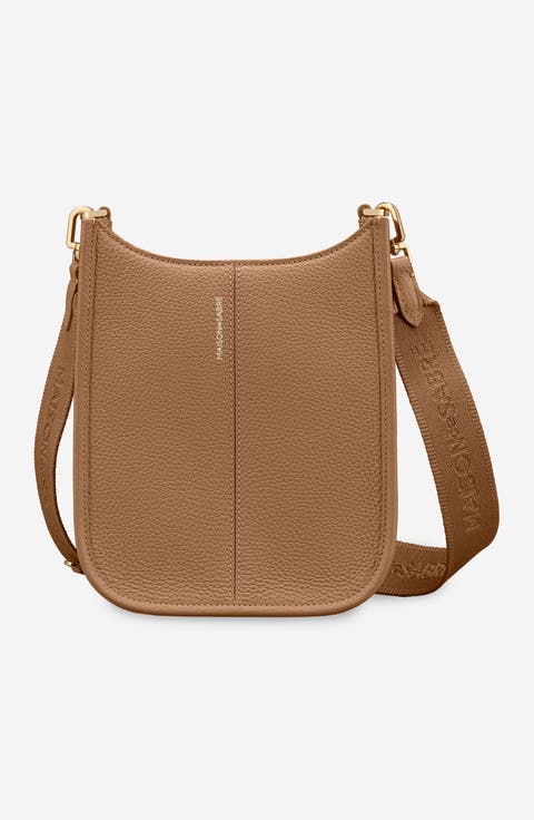 Mini Leather Saddle Bag