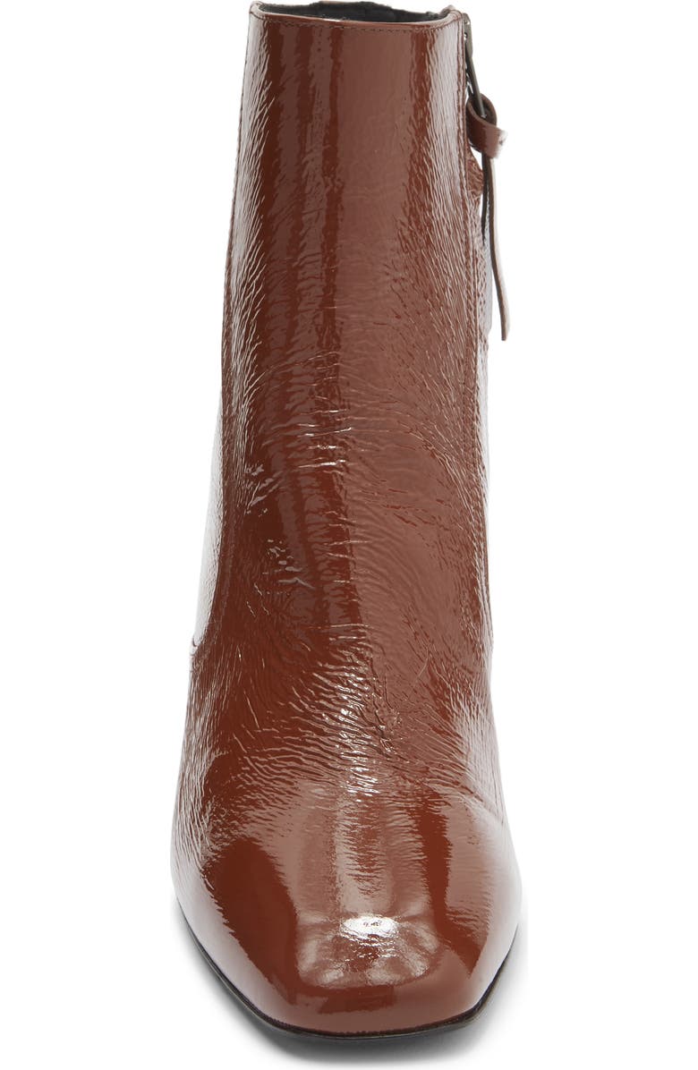 LABUCQ Jules Square Toe Bootie, Alternate, color, Brown