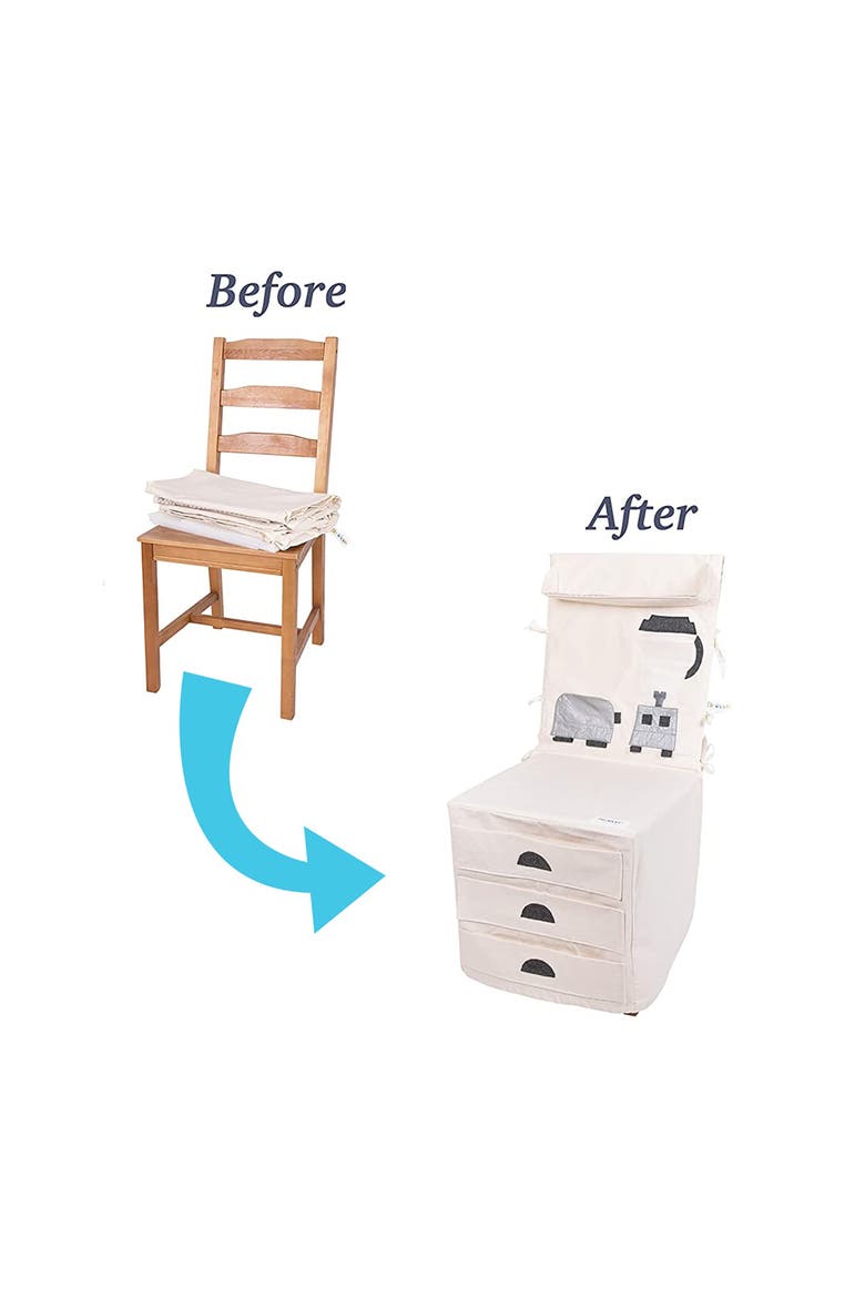 POPOHVER Pretend Kitchen Counter, Alternate, color, Off-White