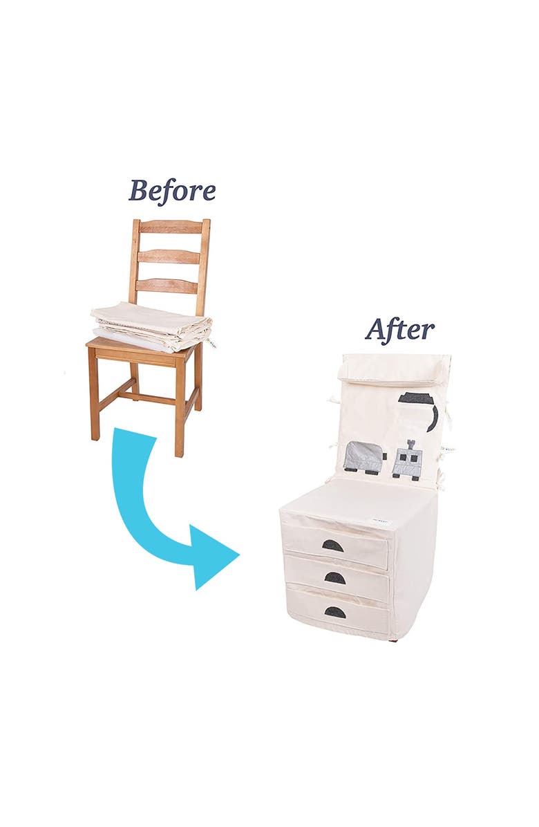 Salus Brands POPOHVER Pretend Kitchen Counter, Alternate, color, Off-White