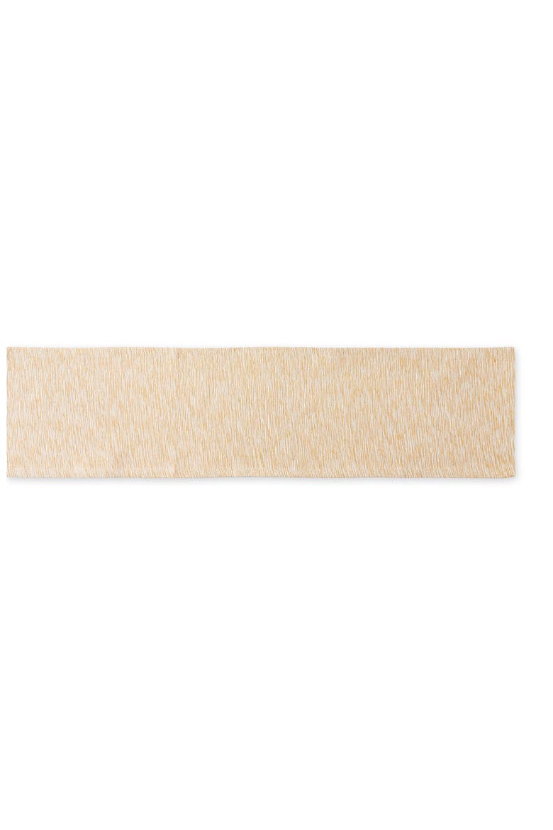 Dandelion Space Dyed Cotton Table Runner, Main, color, YELLOW