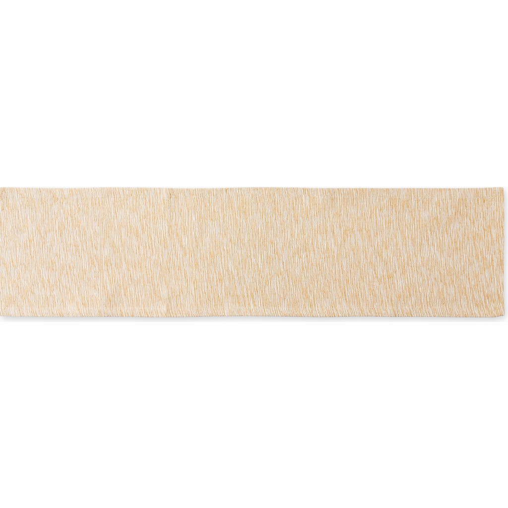 Design Imports Dandelion Space Dyed Cotton Table Runner In Yellow