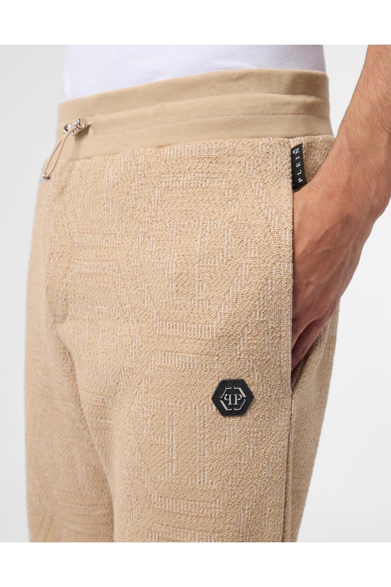 Jacquard Joggers Monogram Men, Alternate, color, beige