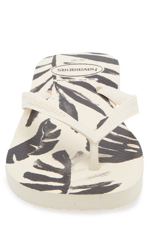 Havaianas Aloha Flip Flop In Beige
