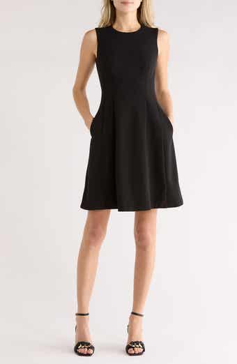 Eliza J Sleeveless Fit and Flare Dress