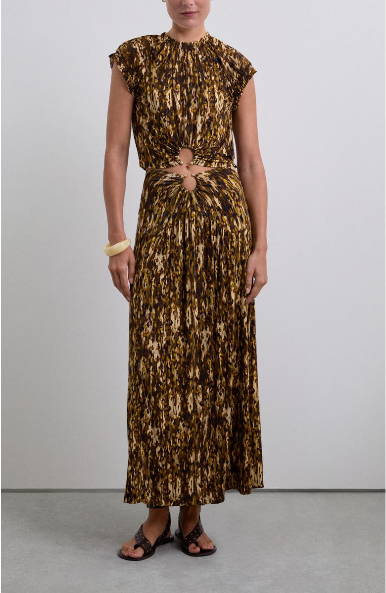 Scalpers Fricafila Top, Alternate, color, Brownmustard