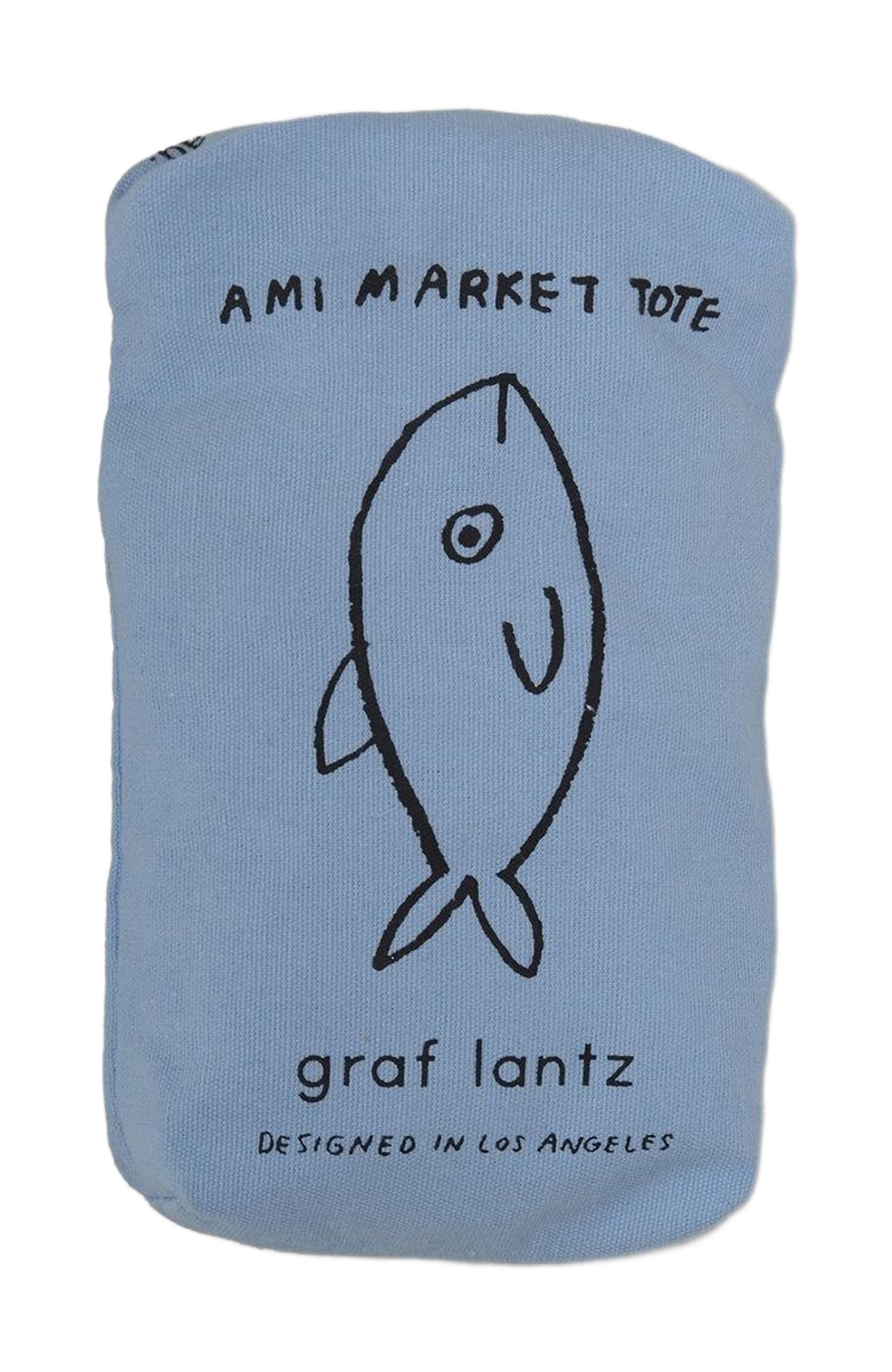Graf Lantz Ami Market Tote, Alternate, color, Sky