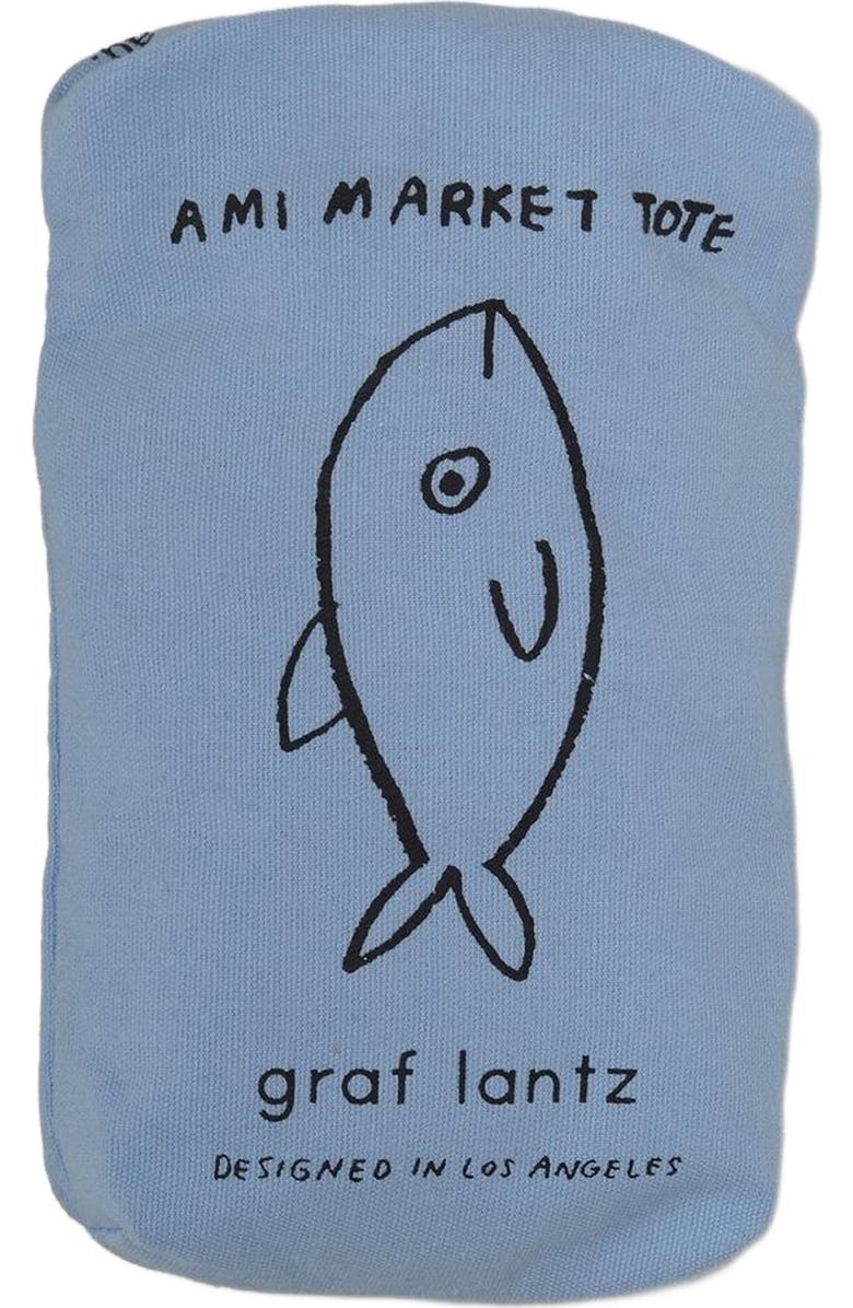 Graf Lantz Ami Market Tote, Alternate, color, Sky