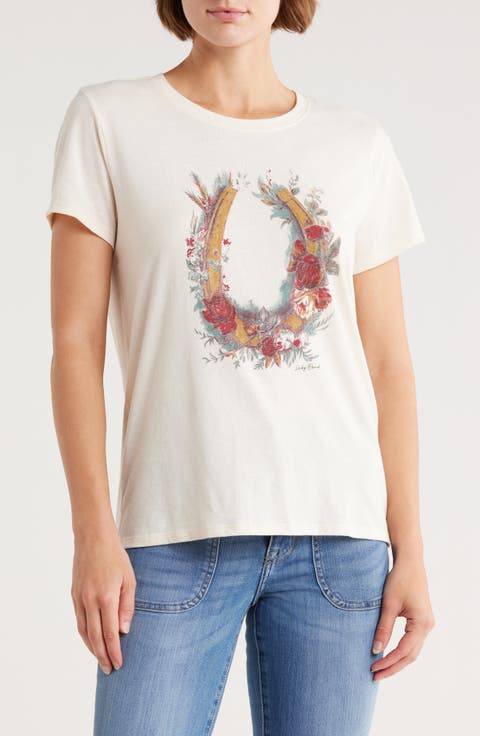 Horseshoe Bouquet Graphic T-Shirt