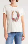 Lucky Brand Horseshoe Bouquet Graphic T-Shirt