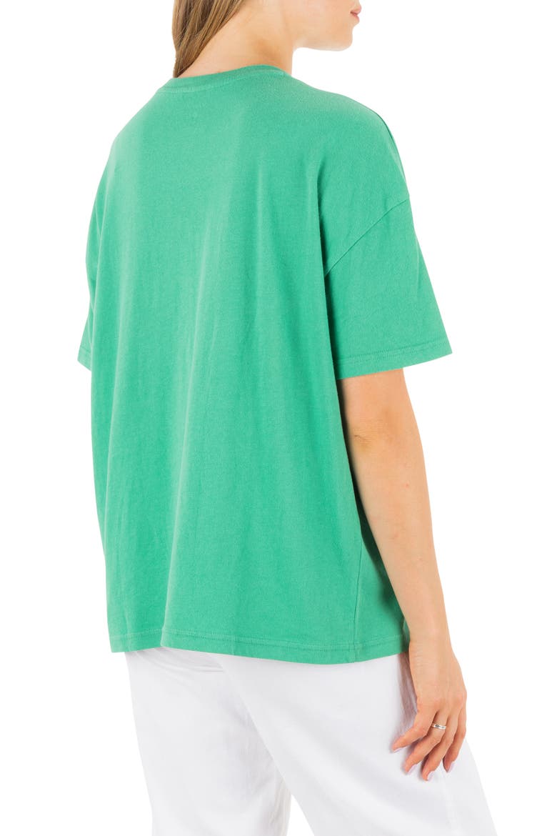 Harmony Graphic Boyfriend T-Shirt, Alternate, color, SPRING GREEN