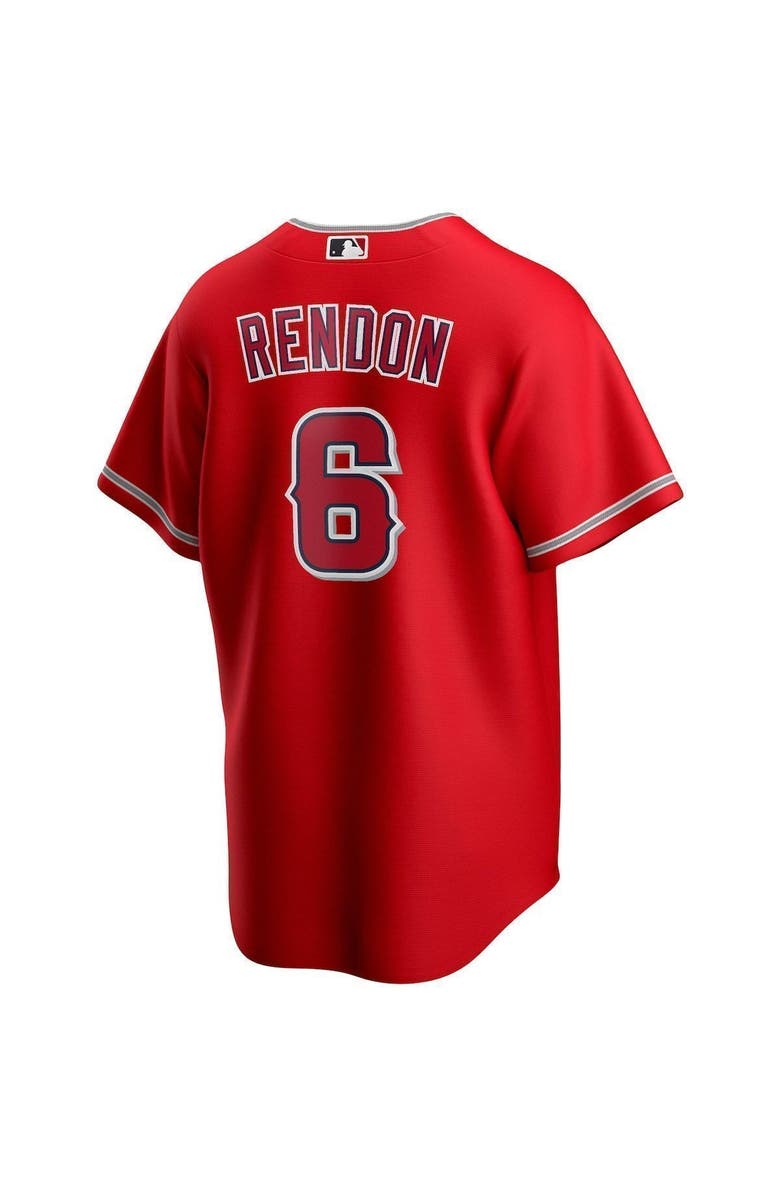 Nike Men's Nike Anthony Rendon Red Los Angeles Angels Alternate Replica Player Name Jersey, Alternate, color,