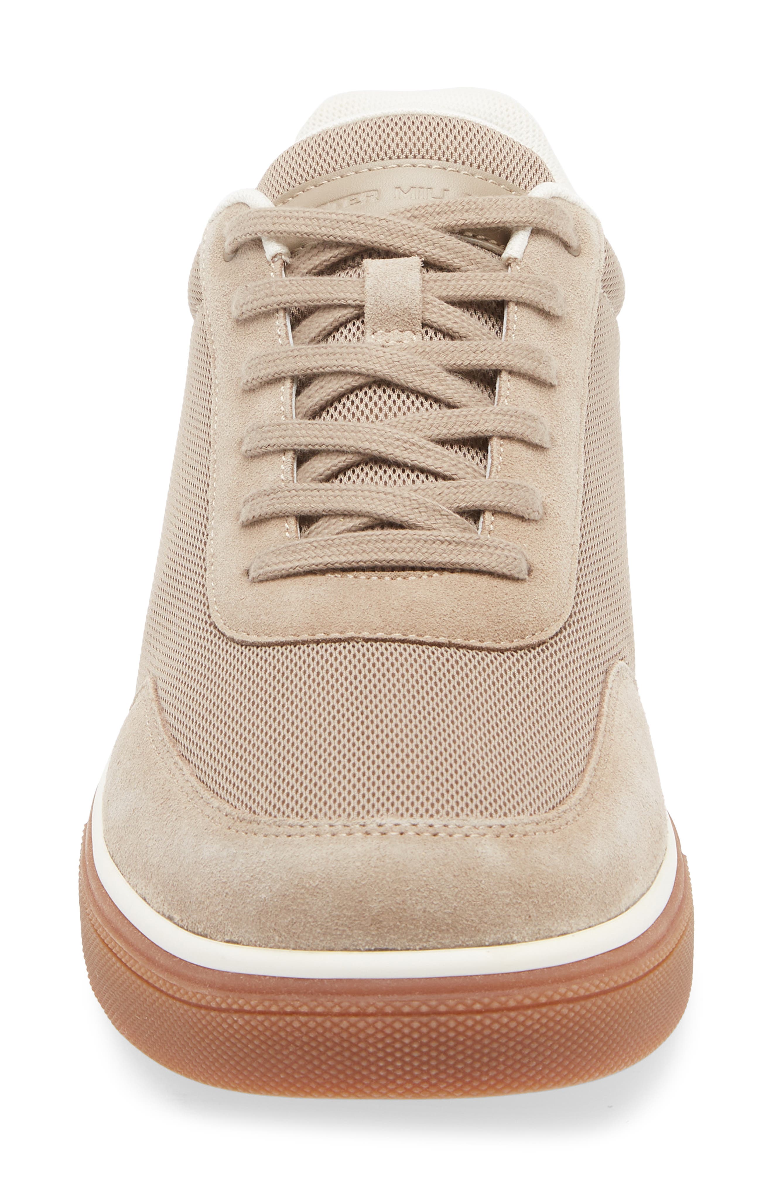Peter Millar Drift Mesh Sneaker, Alternate, color, Morel