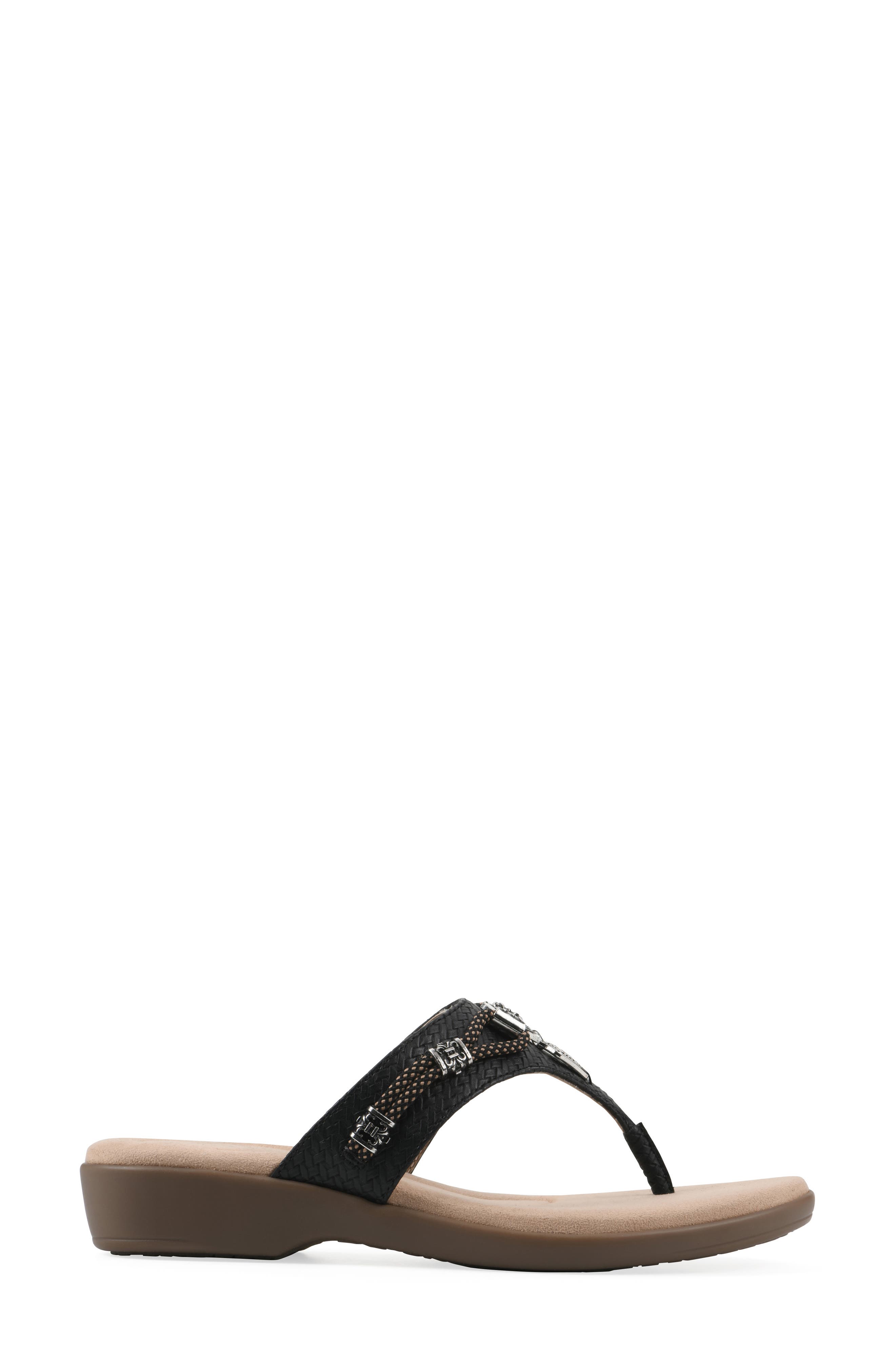 CLIFFS BY WHITE MOUNTAIN Bainah Thong Sandal, Alternate, color, 