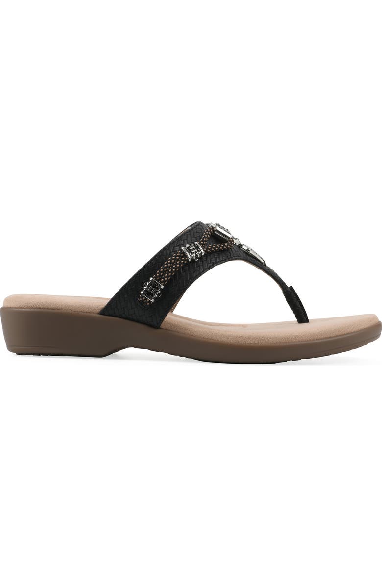 CLIFFS BY WHITE MOUNTAIN Bainah Thong Sandal, Alternate, color,