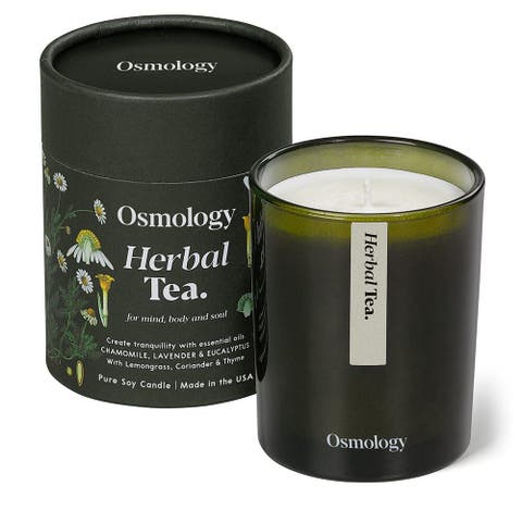 Herbal Tea Scented Candle - Chamomile Lavender and Eucalyptus