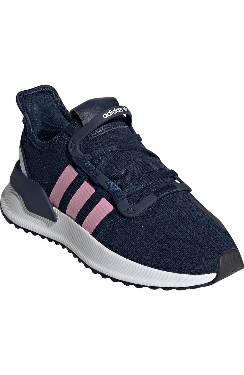 adidas U_Path Run Sneaker, Main, color, Collegiate Navy/ Pink/ White