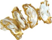 Gemini Jewelry Butterfly Crystal Climber Earrings