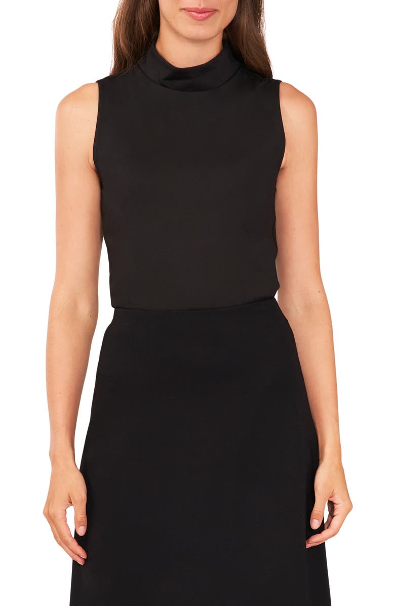 Halogen<sup>®</sup> Sleeveless Mock Neck Top, Main, color, 