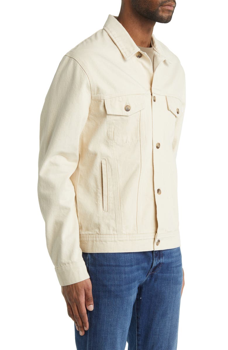 Les Deux Nolan Organic Cotton Denim Jacket, Alternate, color, 