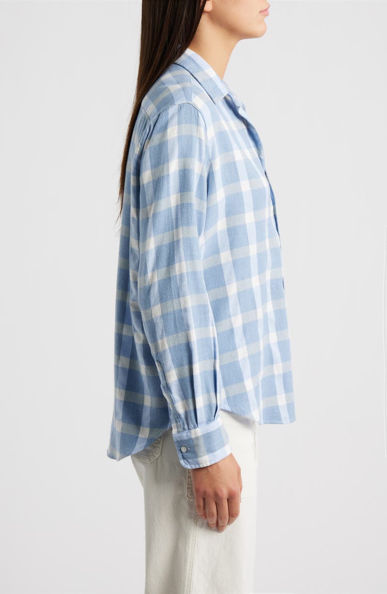 Frank & Eileen Relaxed Fit Cotton Button-Up Shirt, Alternate, color, Large Blue White Check