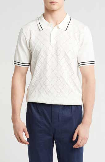 T.R. PREMIUM Tipped Collar Sweater Knit Polo