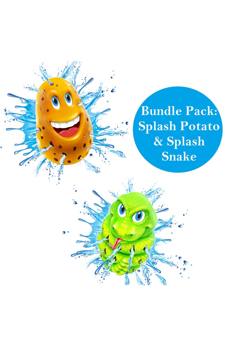 Lanard Splash Bundle, Potato & Snake, 2 Fast Paced Toy Games With A Twist, Alternate, color, Multicolored