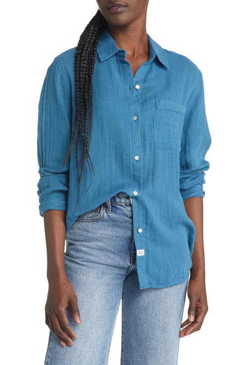 Ellis Organic Cotton Button-Up Shirt
