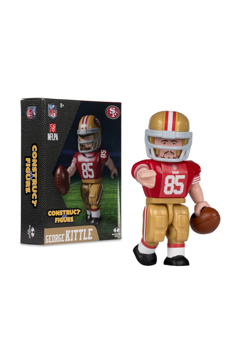 George Kittle (San Francisco 49ers) McFarlane NFL Construct-a-Figure, Main, color, Multi-Color
