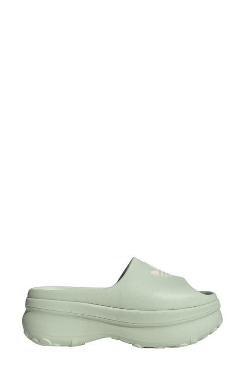 Adidas Originals Adidas Adifom Stan Smith Platform Slide In Green