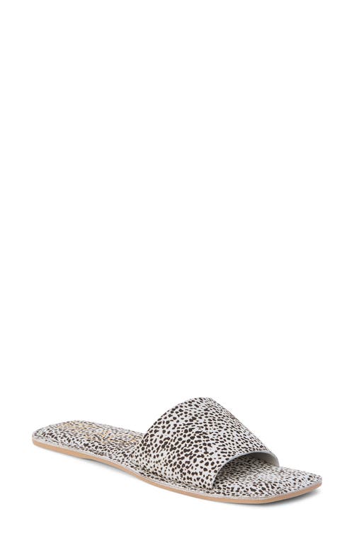 Beach By Matisse Bali Slide Sandal In Black White Spot