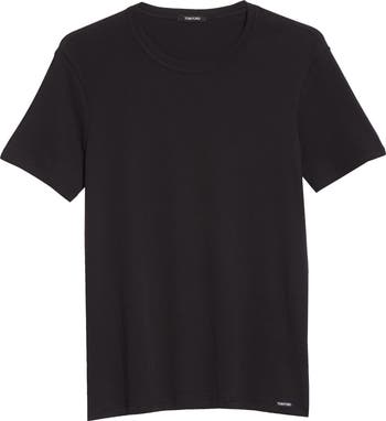 Cotton Jersey Crewneck T-Shirt