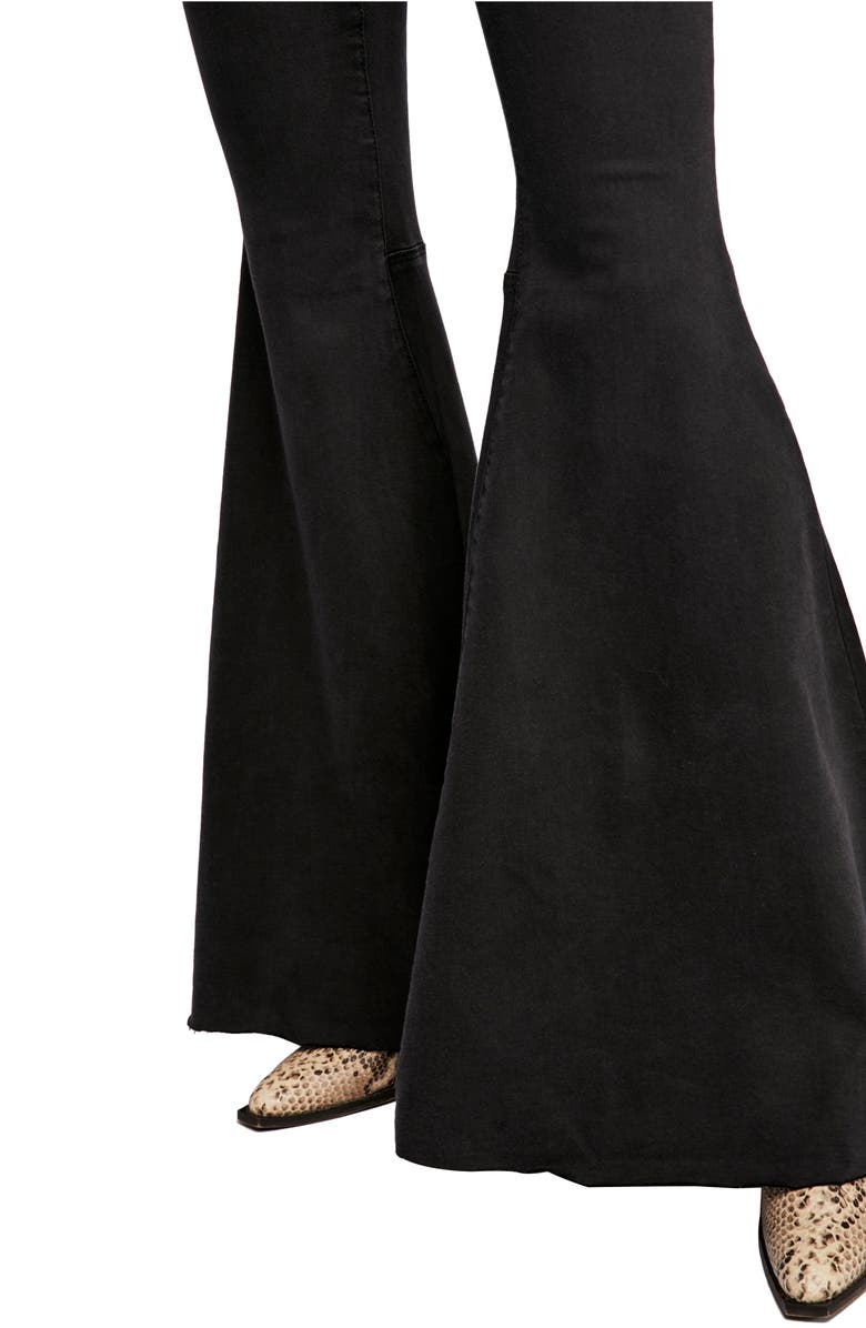 Free People We the Free High Waist Flare Jeans, Alternate, color,