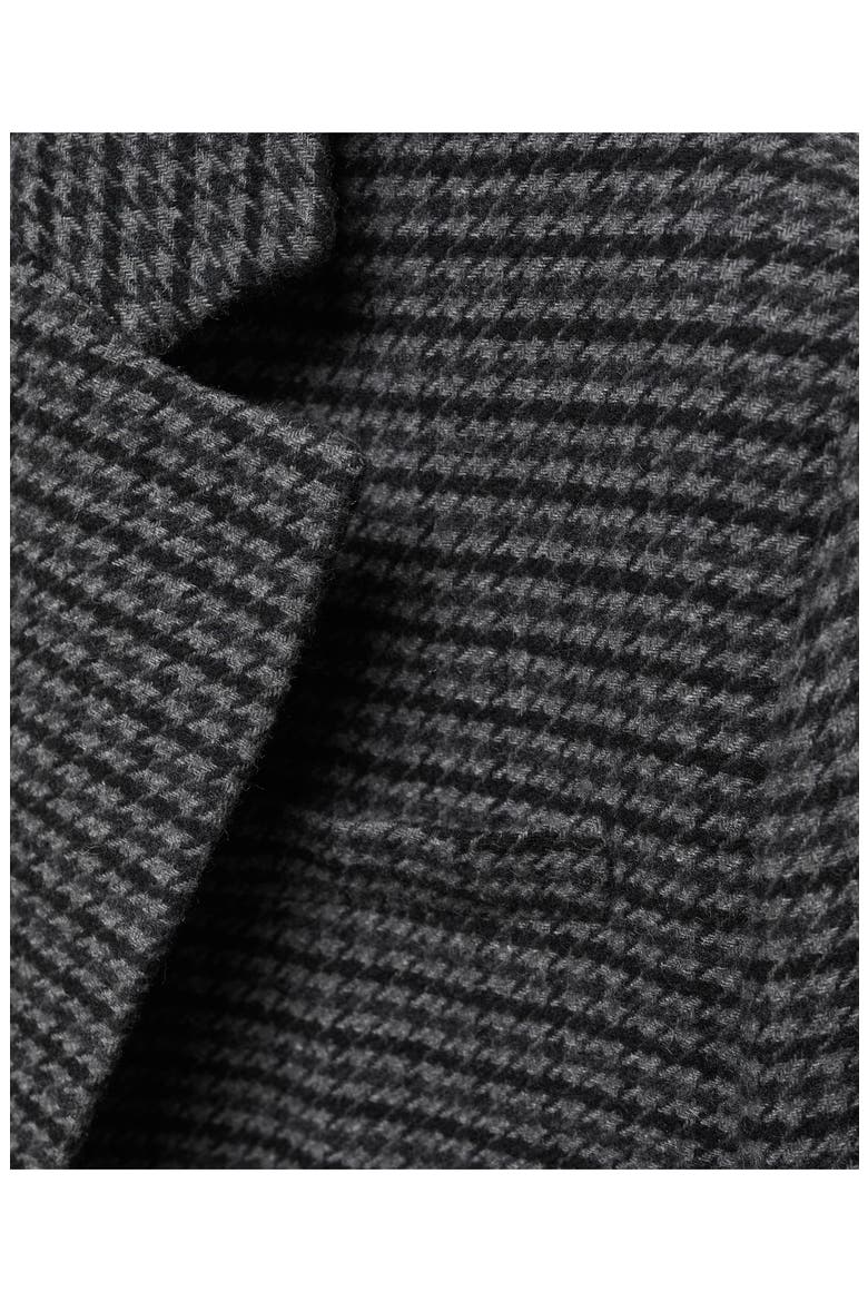 Houndstooth Structured Blazer, Alternate, color, GREY