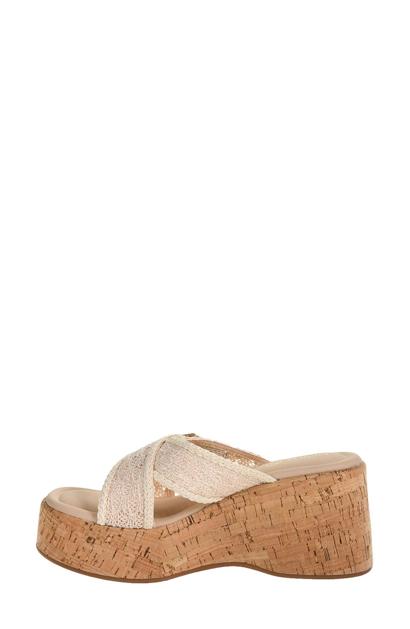 Chinese Laundry Loulou Platform Wedge Slide Sandal, Alternate, color, 